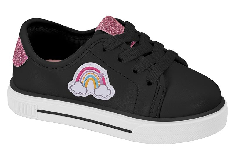 Molekinha 2528101 Sapato Preto Feminino Infantil Sapato Infantil