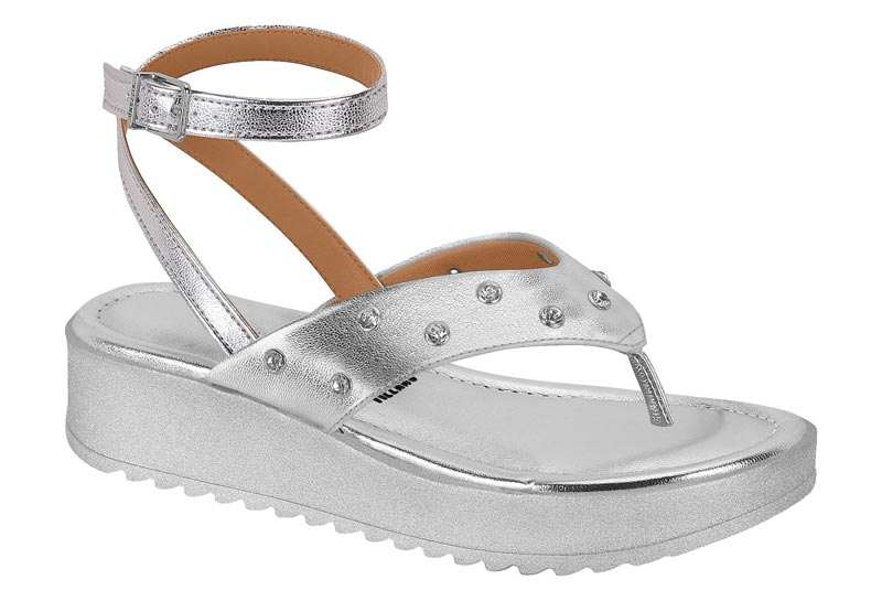 Sandália Feminina Vizzano Prata - 6492.320