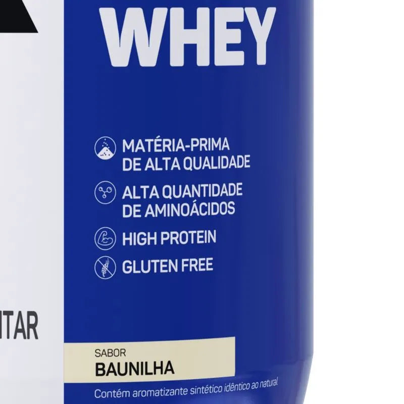 100% Whey Protein - Max Titanium ( BAUNILHA ) 900g