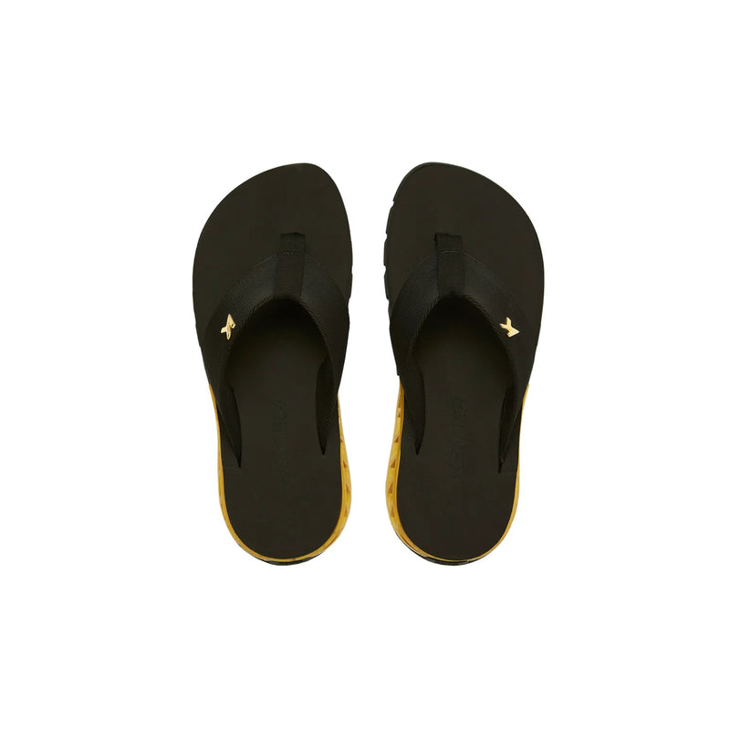 SANDÁLIA KENNER RAKKA - U1 PTO/DOURADO