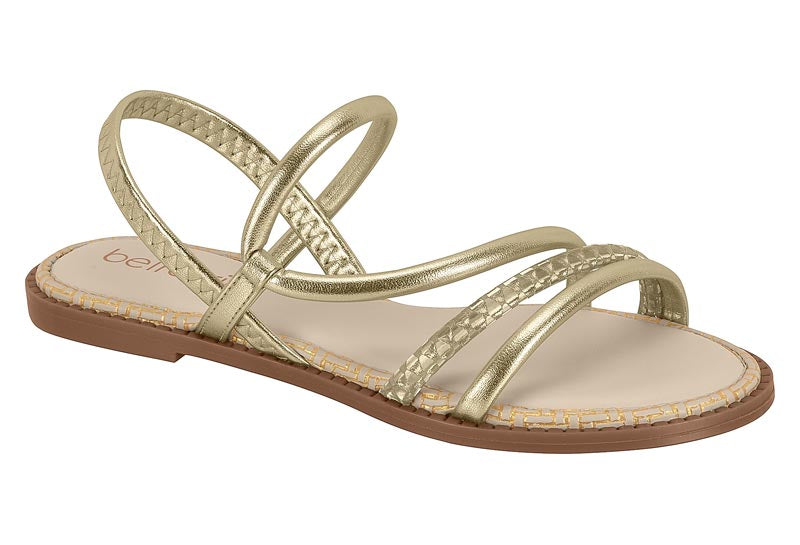 Sandália BEIRA RIO 8472.416 - DOURADO
