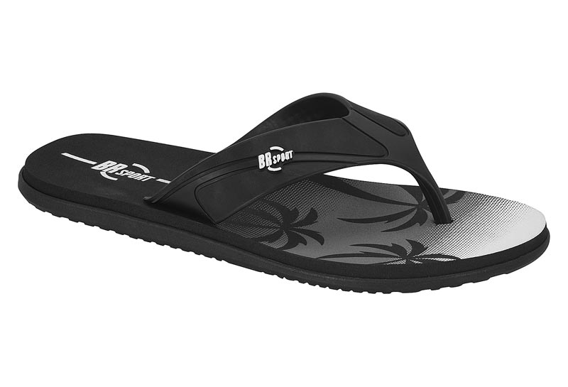 Chinelo Masculino Br Sport Preto / Branco - 2260.100