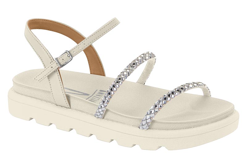 SANDÁLIA VIZZANO 6459.123 - BRANCO OFF