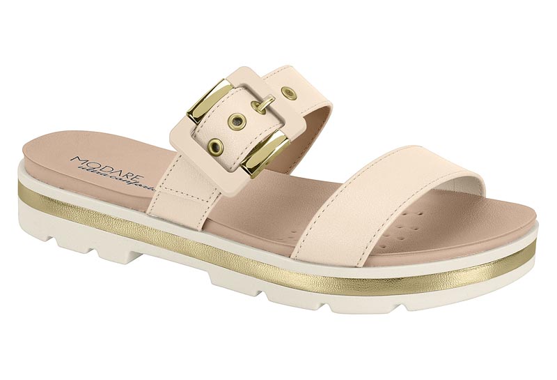 Tamanco Ortopédico Modare 7132.154 - CREME