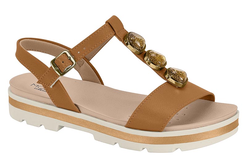 Sandália Ortopédica Modare 7132.155 - CAMEL
