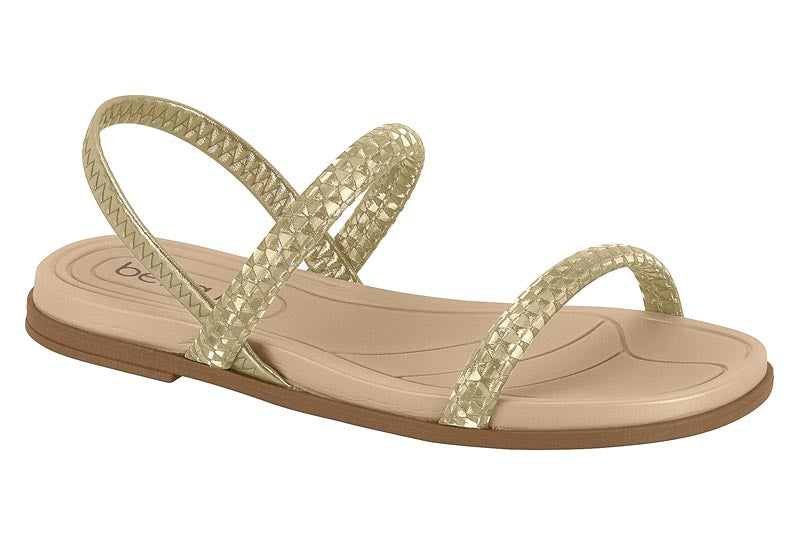 Sandália BEIRA RIO 8507.103 - DOURADO