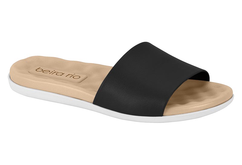 Slide Feminina Beira Rio Preto - 8360.303