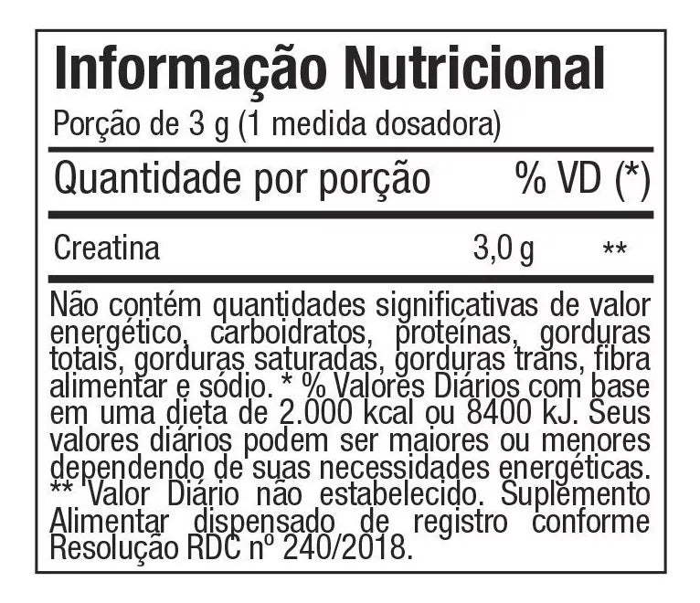 CREATINA PURA 300G FTW