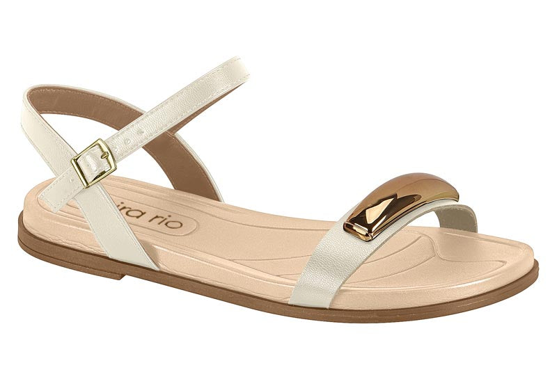 Sandália BEIRA RIO 8507.118 - BRANCO OFF