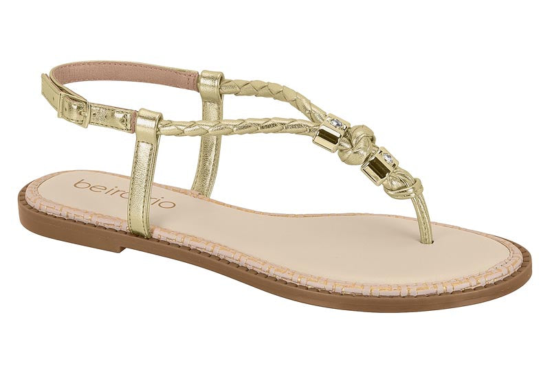 Sandália BEIRA RIO 8472.414 - CREME