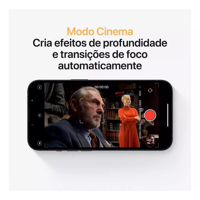iPhone 13 Apple 128GB Meia Noite - Tela 6,1” 12MP iOS