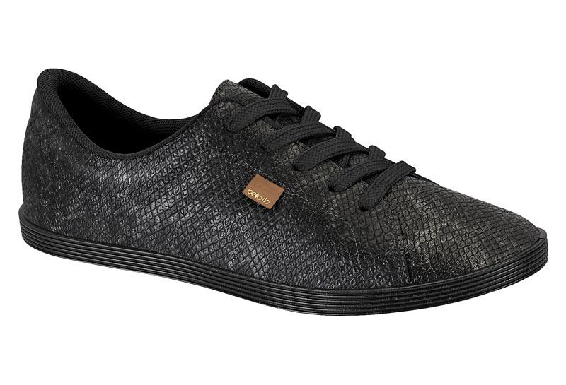 Tênis feminino Beira Rio preto - 4205.123