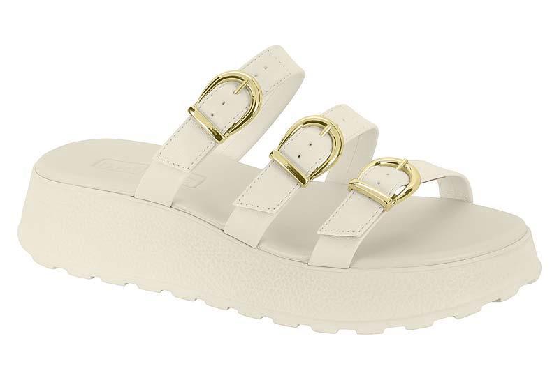 SANDÁLIA MOLECA 5517.103 - BRANCO OFF