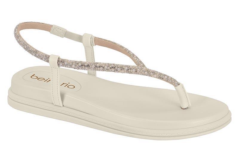 Sandália BEIRA RIO 8513.114 - BRANCO OFF