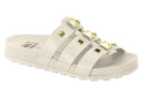 Sandália moleca Branco/Dourado 5436.431