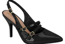 Sandália Beira Rio Slingback - Preto